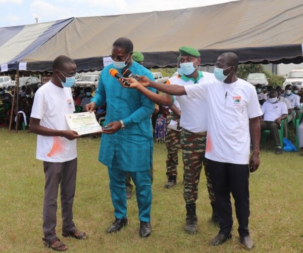 Award Giving On The ‘Green Prize’ Contest At The Azagny National Park