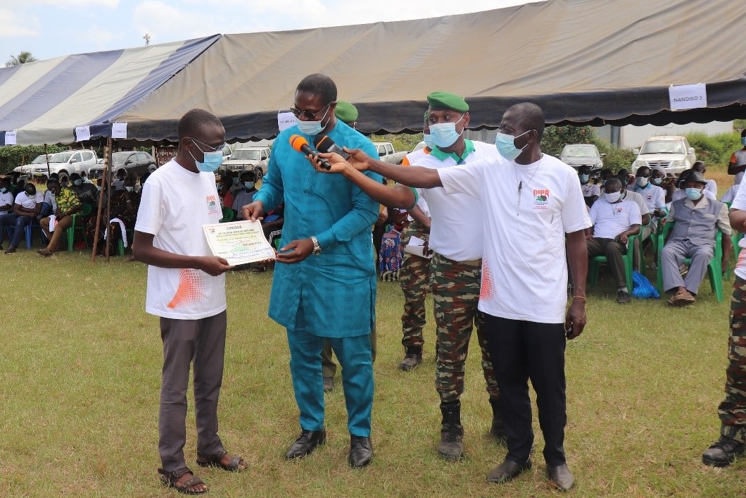 Award Giving On The ‘Green Prize’ Contest At The Azagny National Park