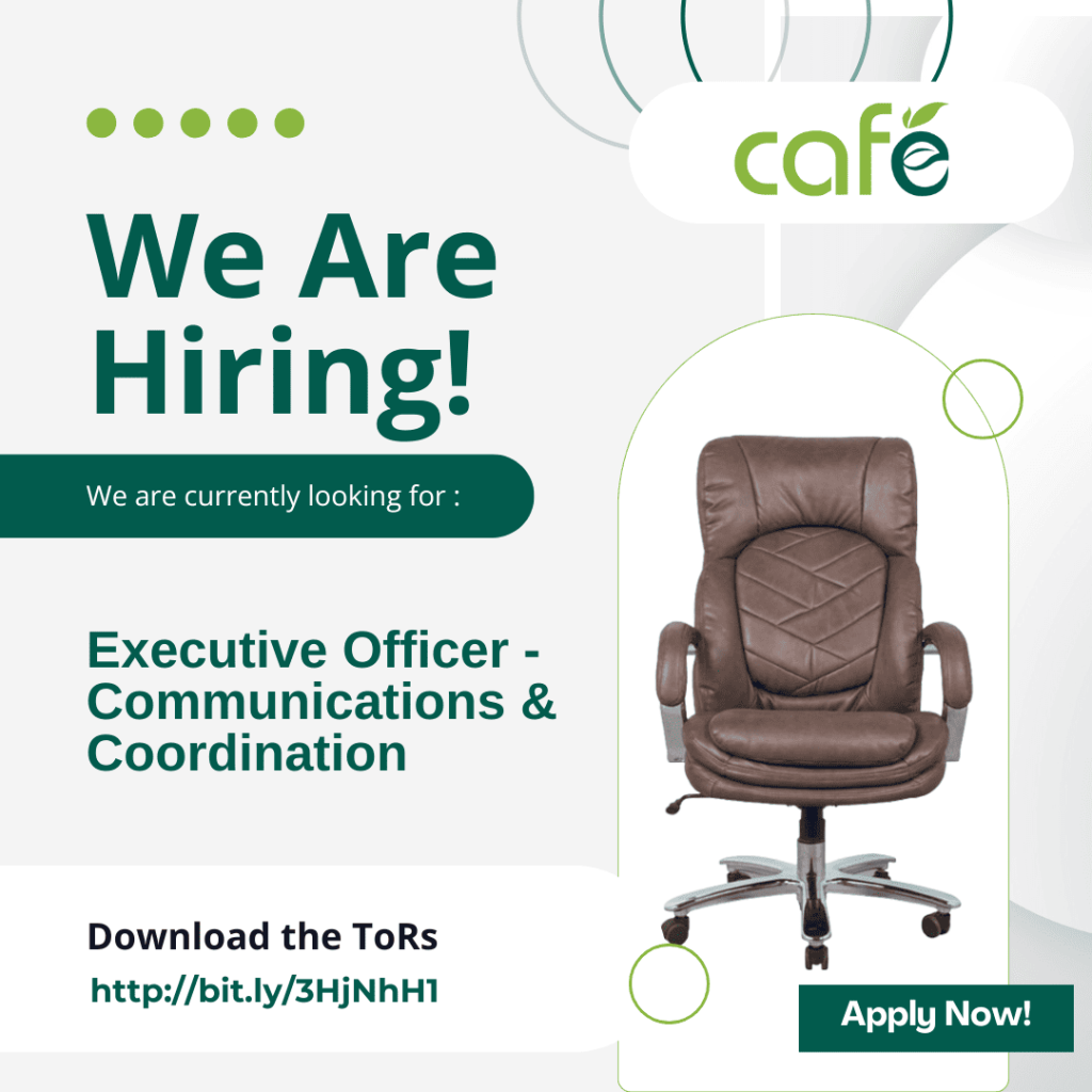 Join Us as Executive Officer for Communications & Coordination