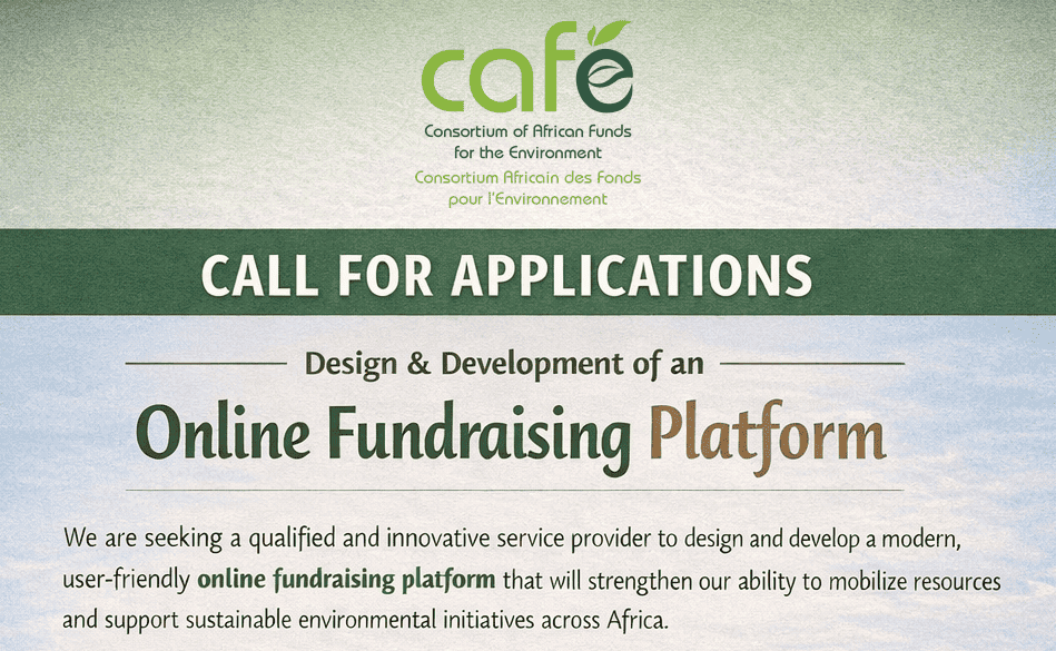 Call for Applications: Online Fundraising Platform Development